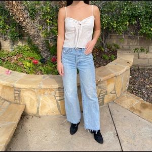 Light pink brandy Melville top